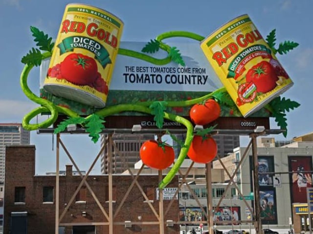 بیلبورد تبلیغاتی رب گوجه فرنگی
