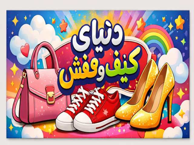 سفارش تابلو مغازه کیف فروشی